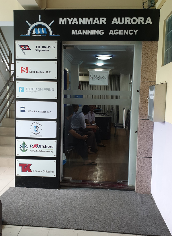 Myanmar Aurora Manning Agency Office
